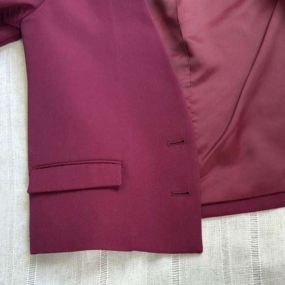Mort Schrader 60s Dark Wine Colored Blazer - Picture 9 of 12